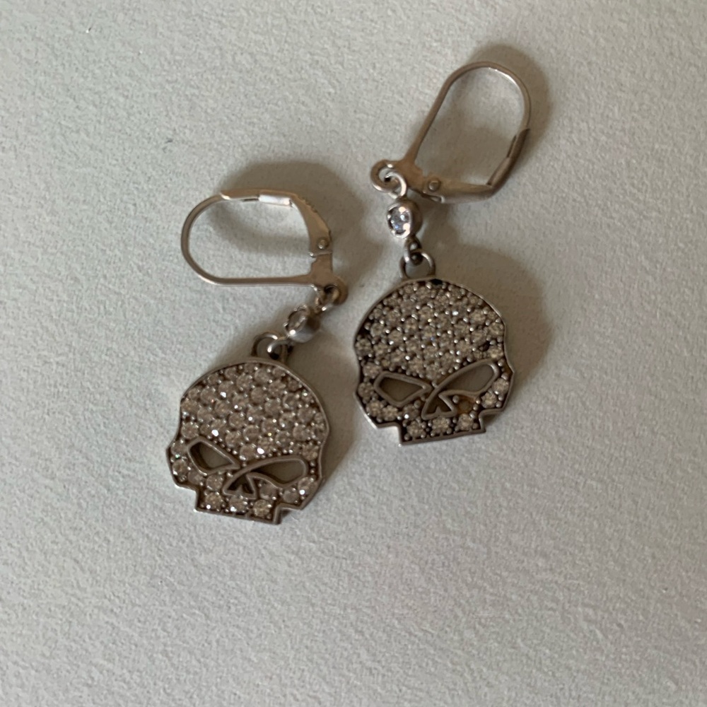 Harley Davidson and Black Hills gold earrings. Both for the price of $35